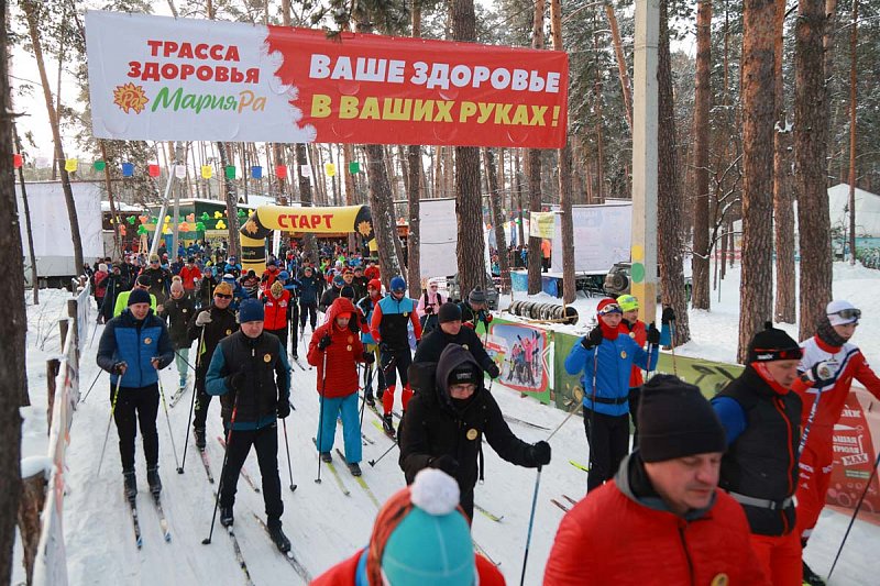 Компания Мария-Ра отметила свой День рождения лыжным марафоном на 50 км