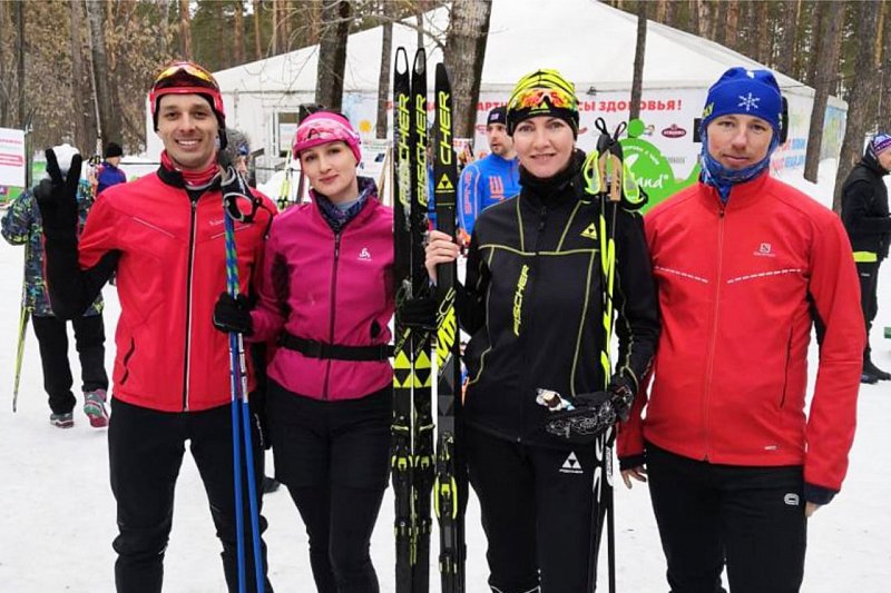 Компания Мария-Ра отметила свой День рождения лыжным марафоном на 50 км
